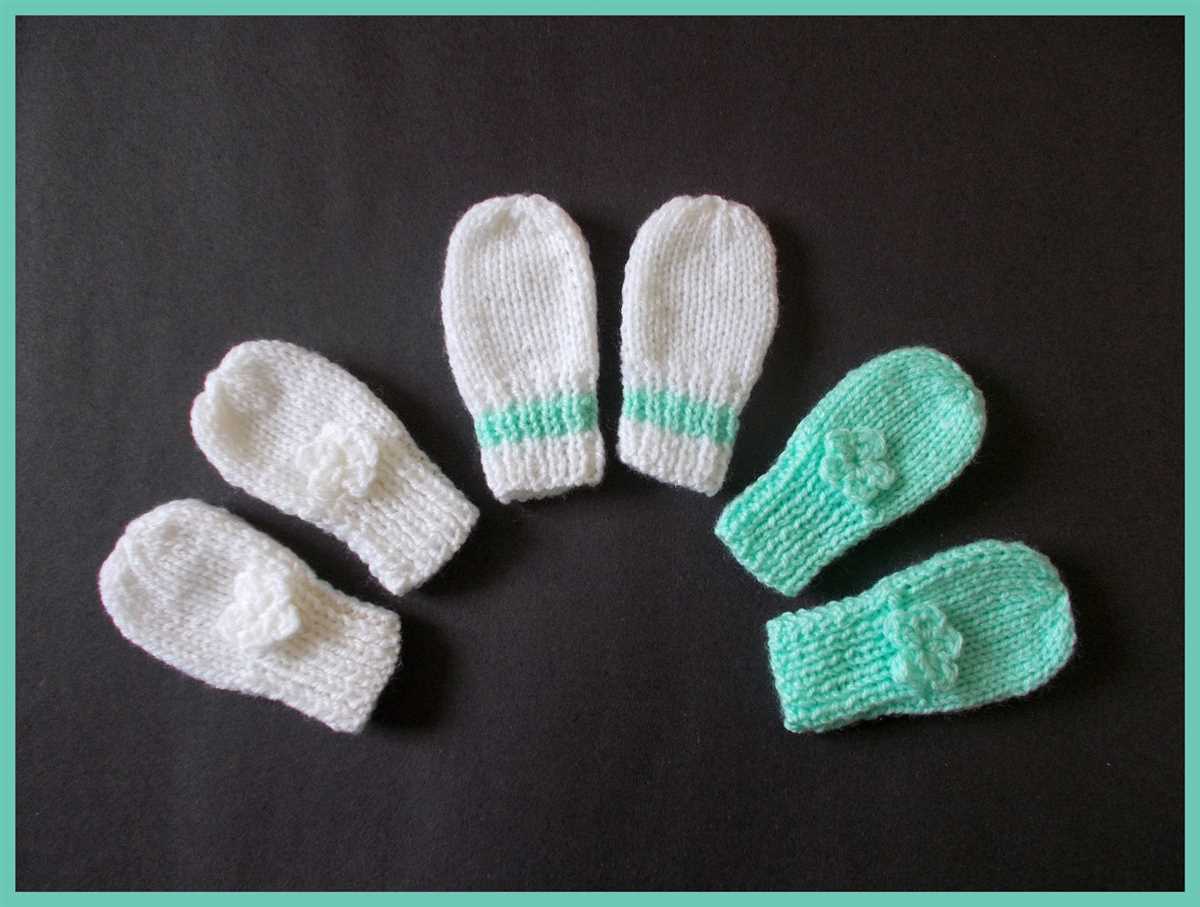 Dk knitting pattern for mittens