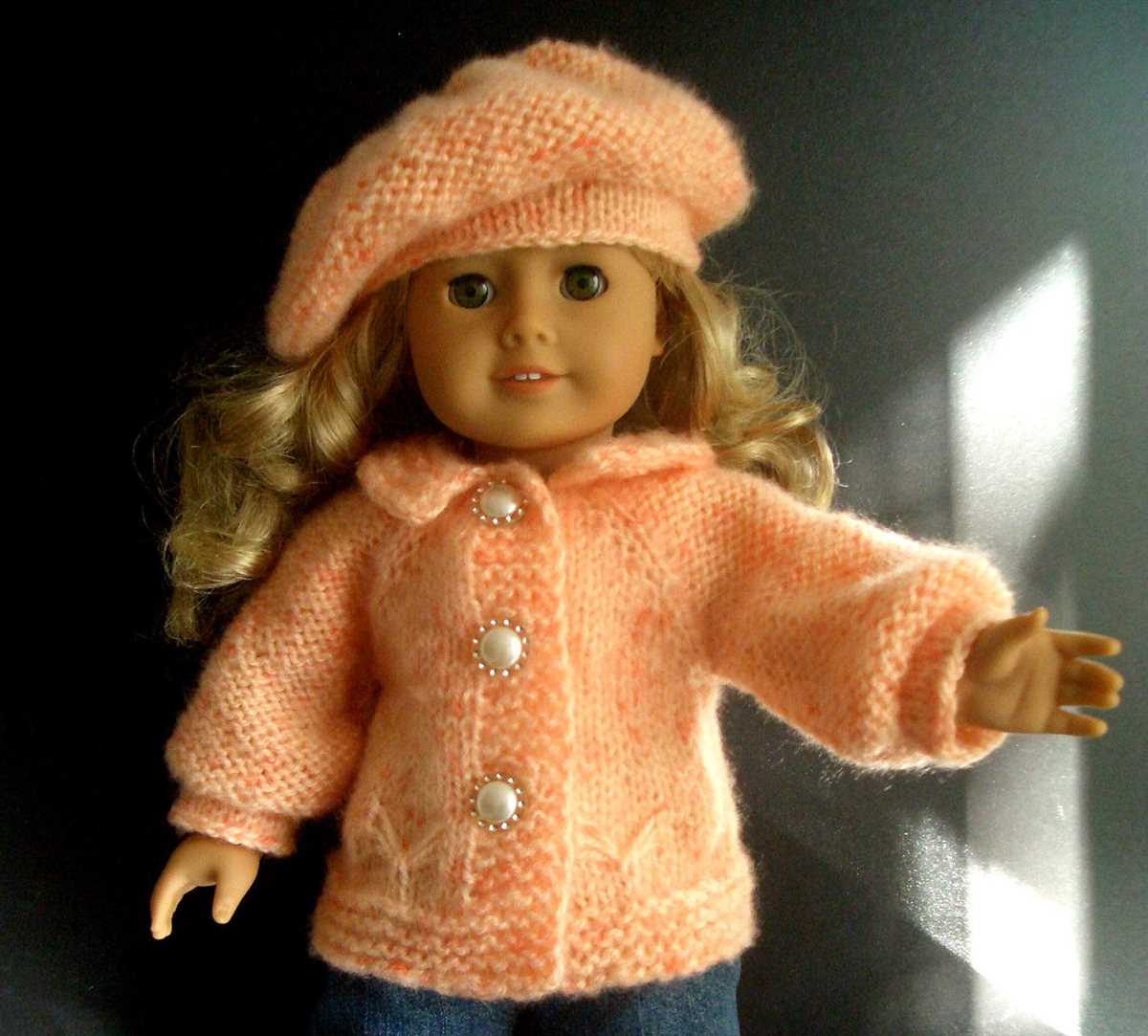 Free knitting patterns for american doll