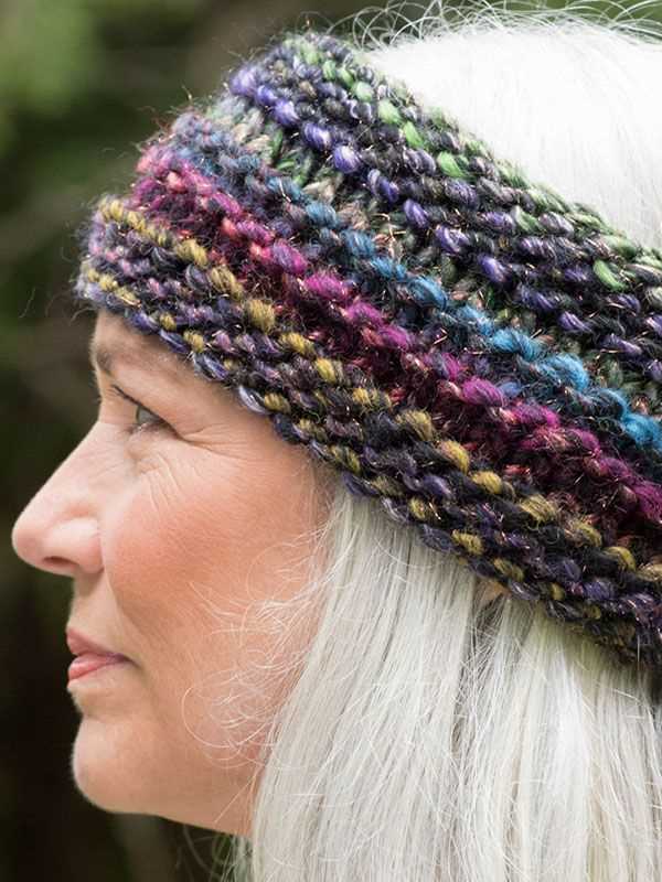 Chunky knitted headband pattern free