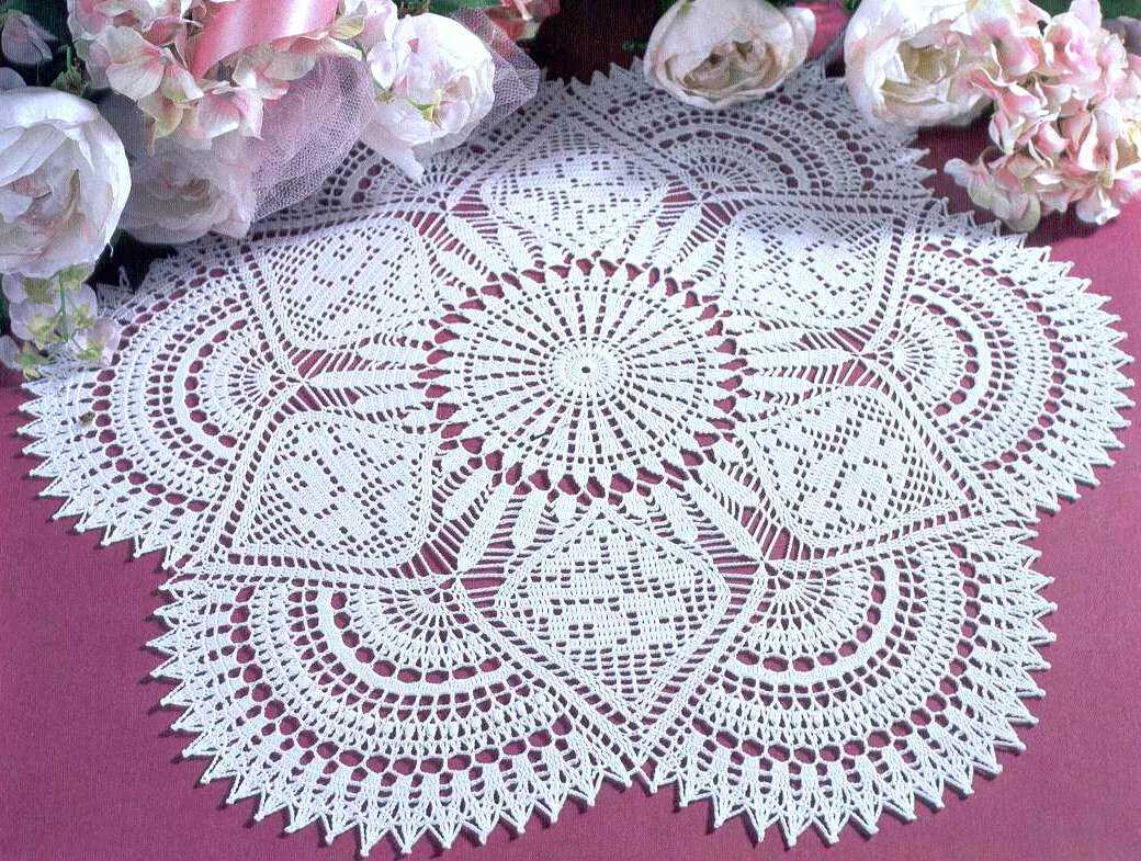 Easy knitted doily patterns