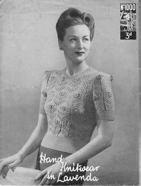 Free ladies sleeveless jumper knitting pattern