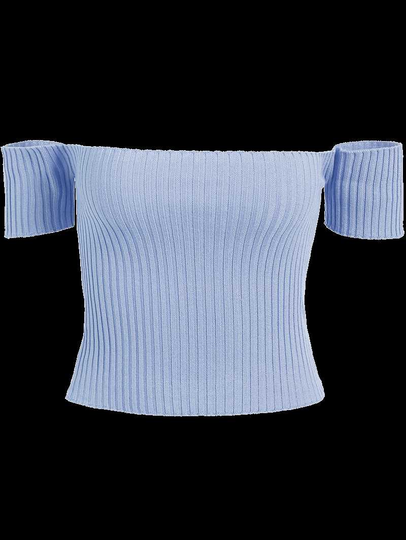 One shoulder knit top pattern