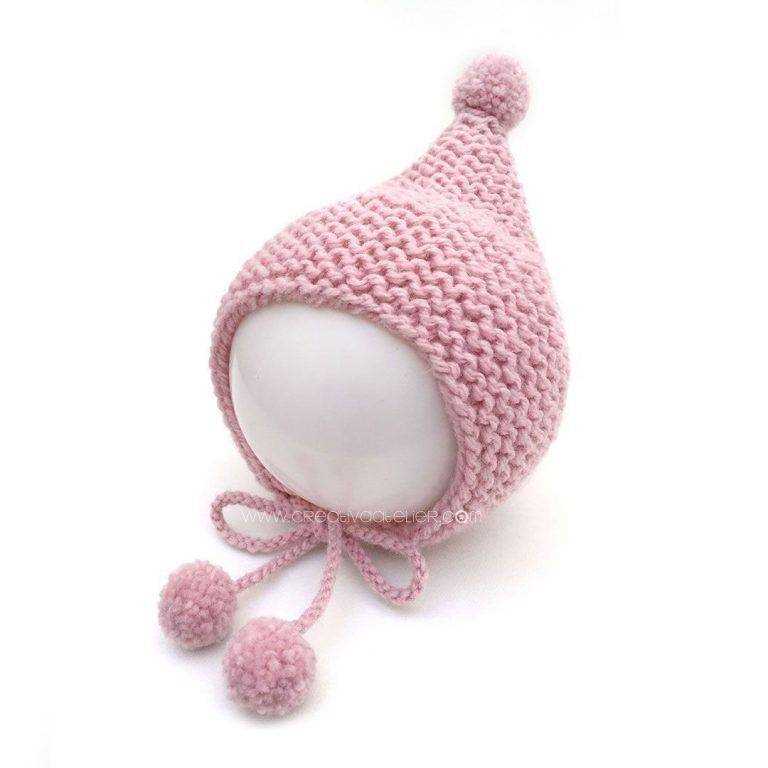Knit toboggan hat pattern