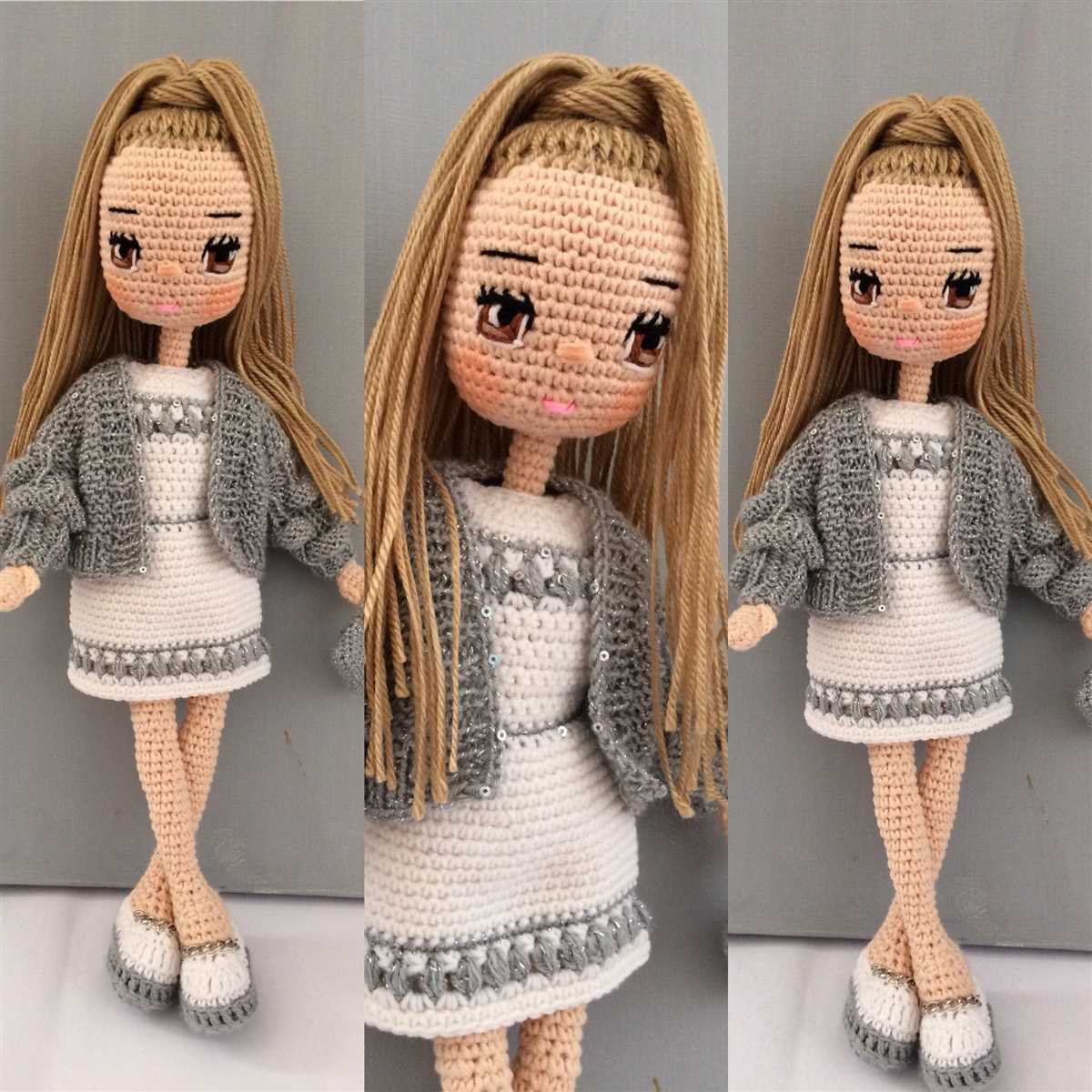 Free knitted doll pattern