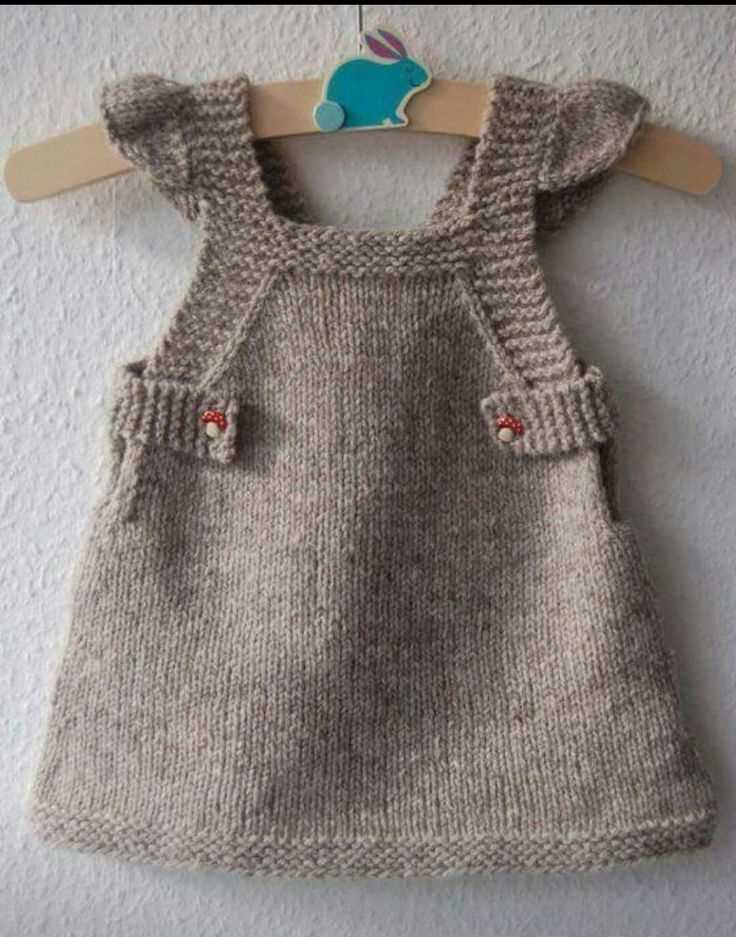 Pinafore knitting pattern