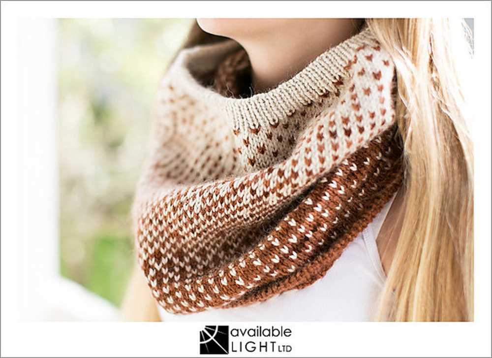 Worsted weight cowl knitting pattern