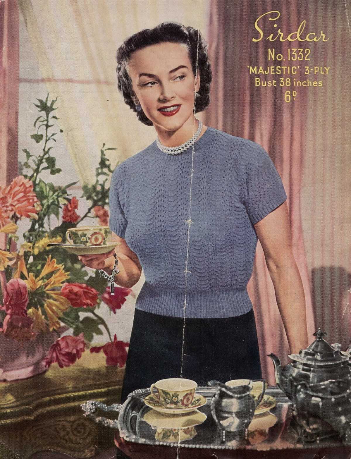 Free ladies sleeveless jumper knitting pattern