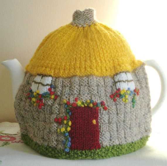 Knitted tea cozy pattern english