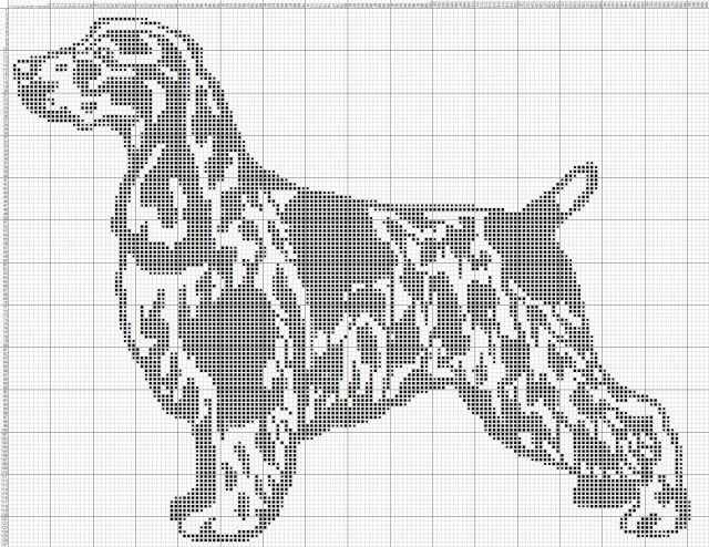 Cocker spaniel knitting pattern