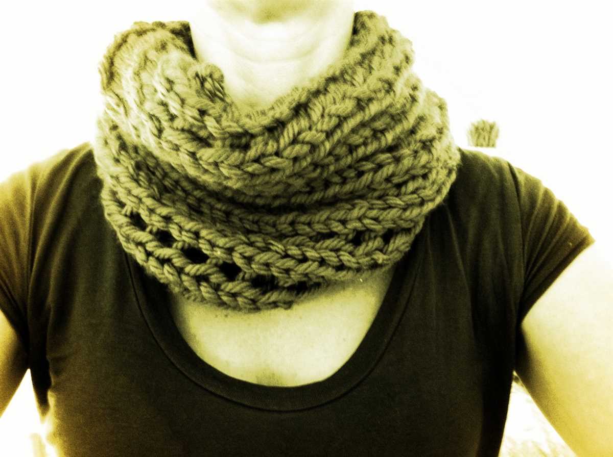 Free easy cowl knitting patterns
