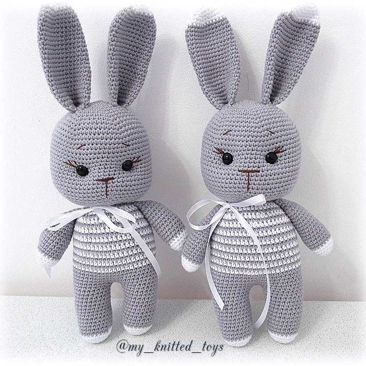 Knitted toy rabbit patterns free