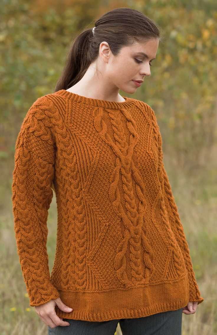 Aran knitting pattern