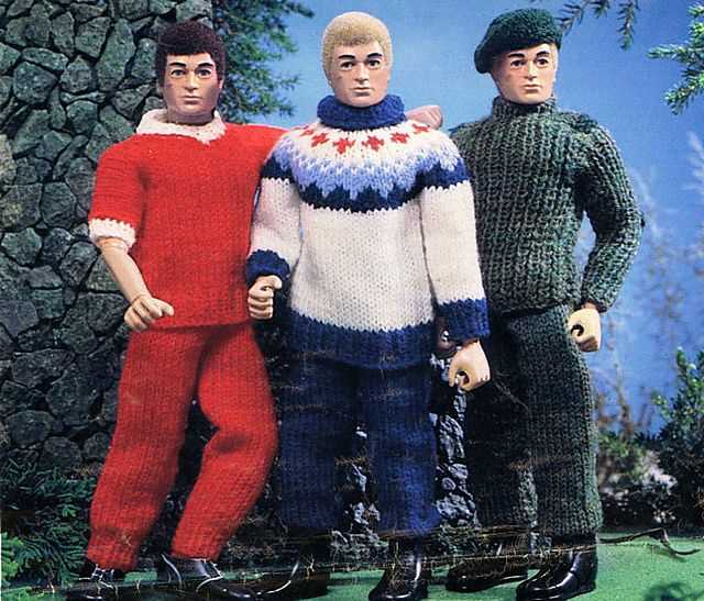 Free knitting patterns for ken dolls