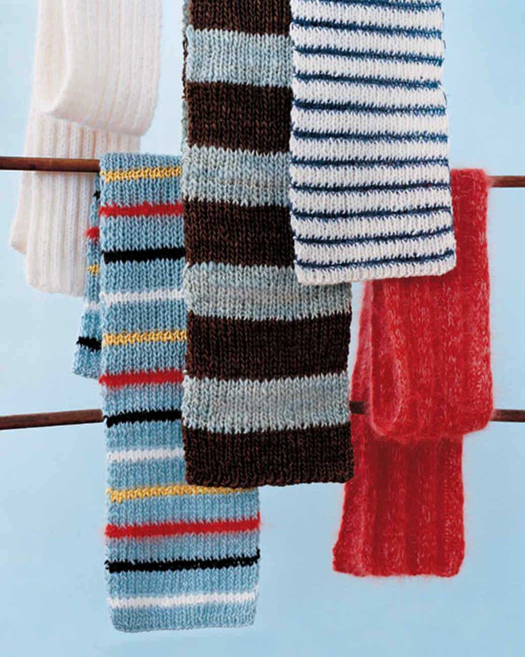 Easy knitting scarf pattern