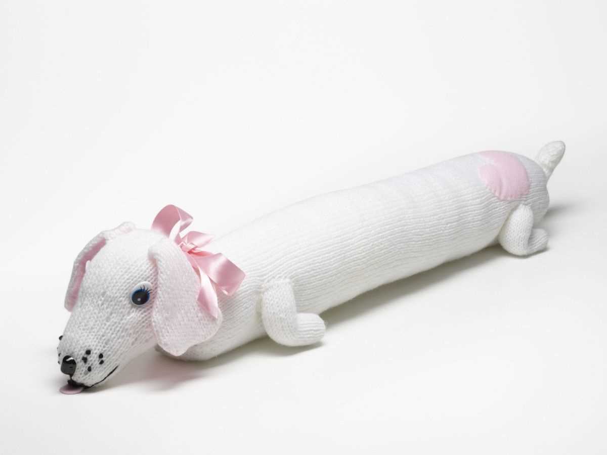 Draught excluder knitting pattern