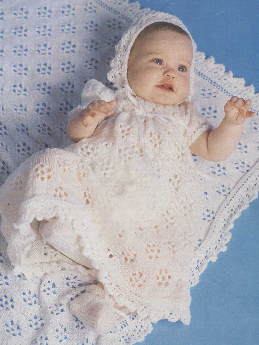 Christening gown knitting patterns