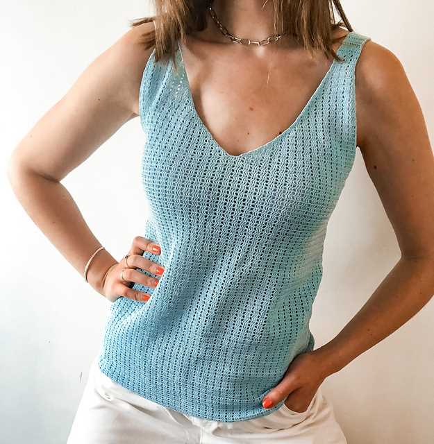 Knit tank top patterns