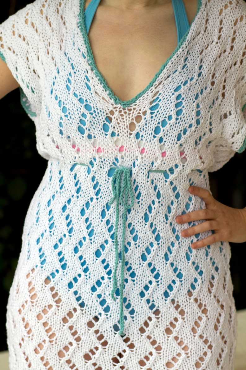 Swimsuit cover up knitting pattern