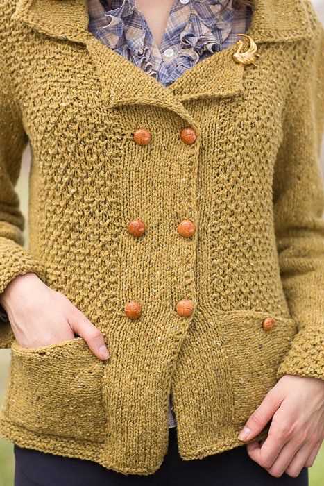 Knitting patterns for cardigans and jackets
