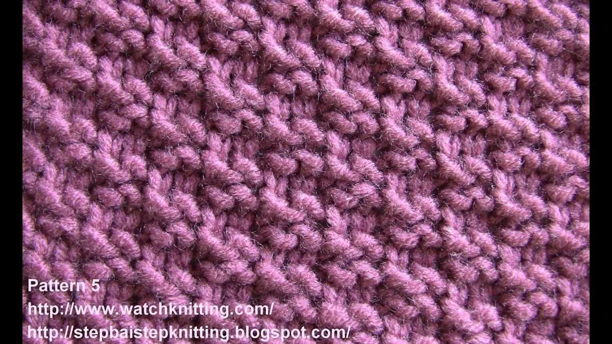 Find free knitting patterns