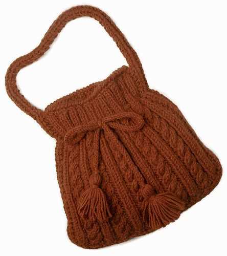 Free knit bag pattern