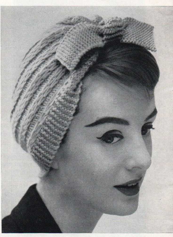 Pattern for ladies knitted hat