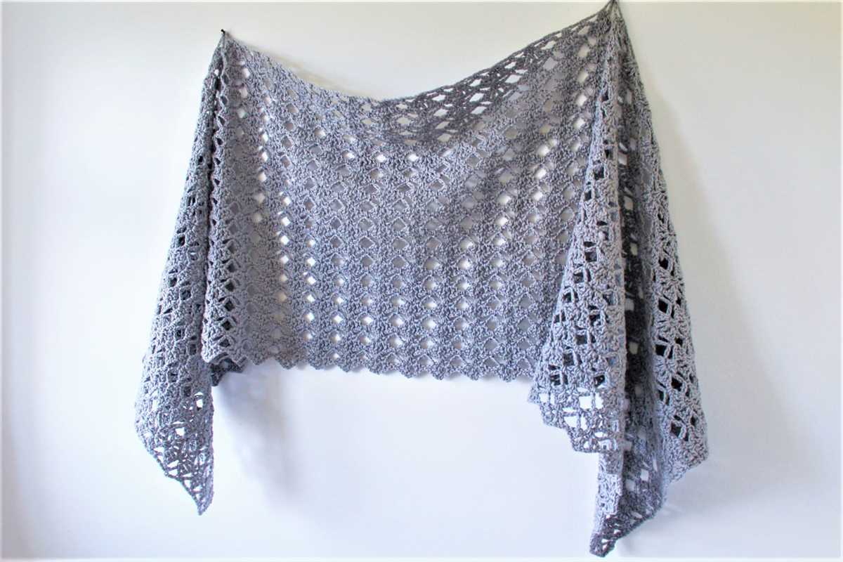 Rectangular shawl knitting pattern free