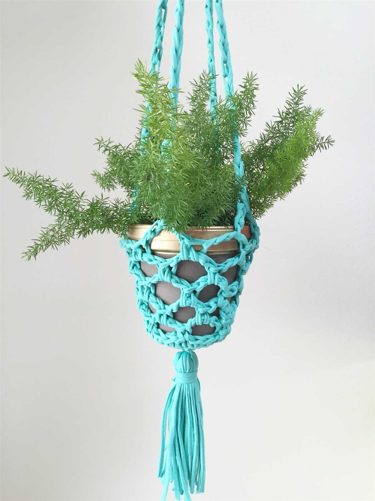 Knitted plant hanger patterns
