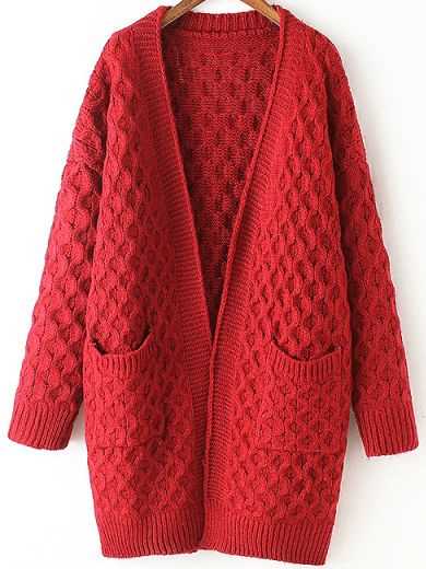 Colossal knit cardigan pattern
