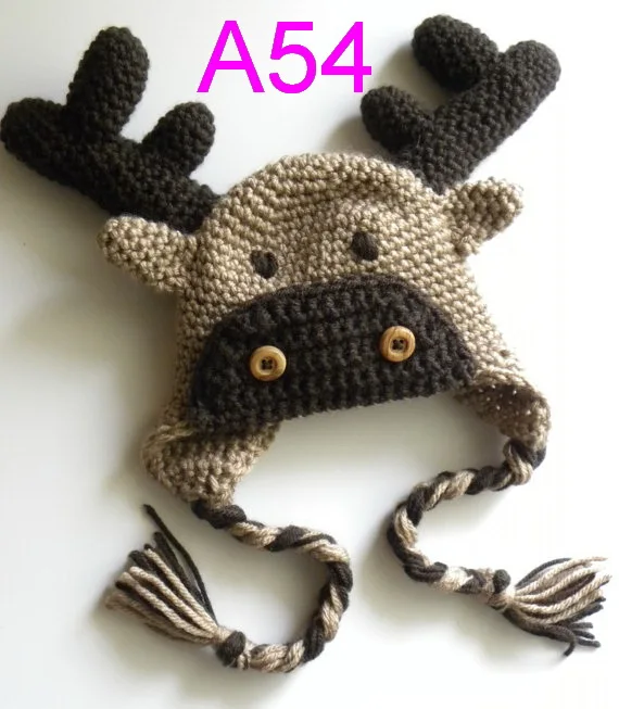 Moose hat knitting pattern