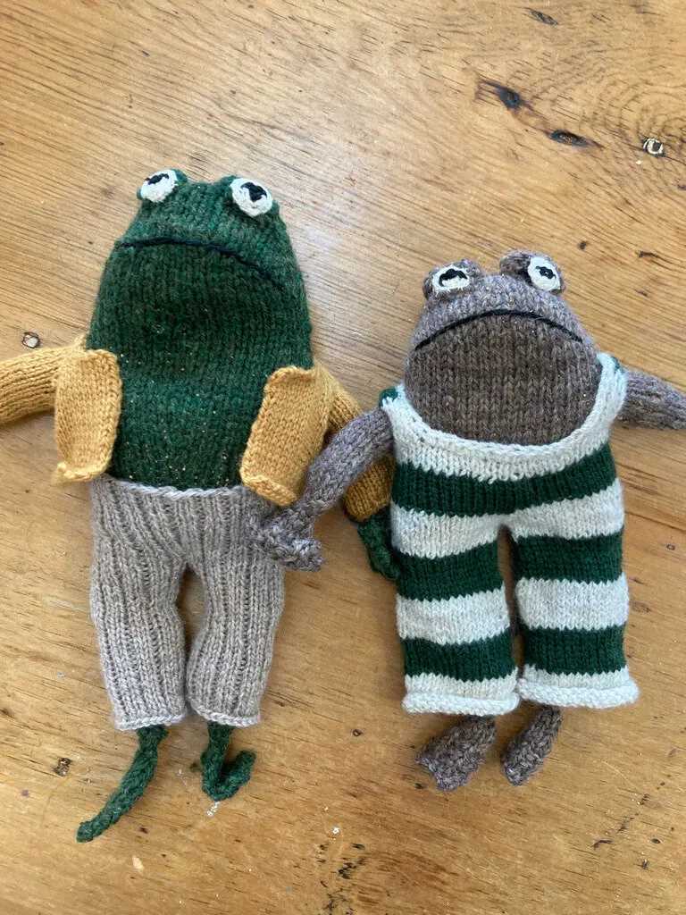 Frog and toad knitting pattern free