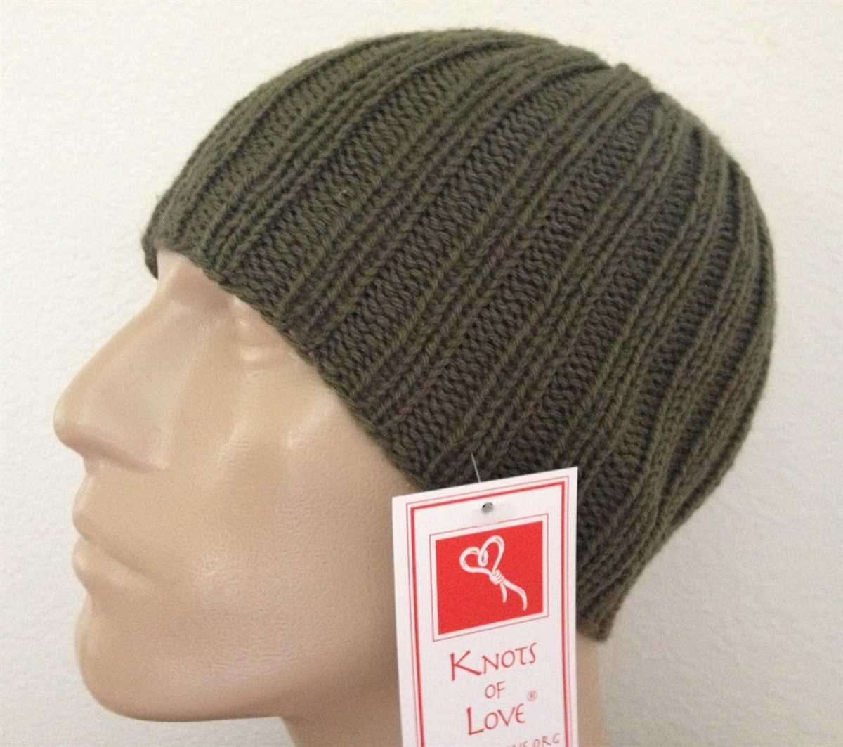 Mens slouch hat knitting pattern free