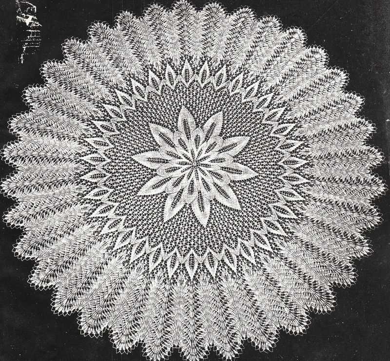 Vintage lace knitting patterns