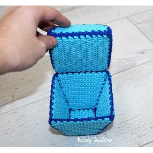 Knitted box pattern