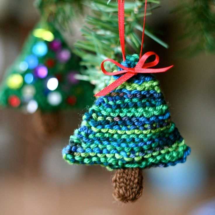 Free knit christmas tree pattern