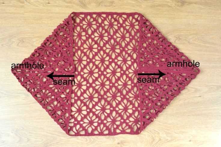 Free lace shrug knitting pattern