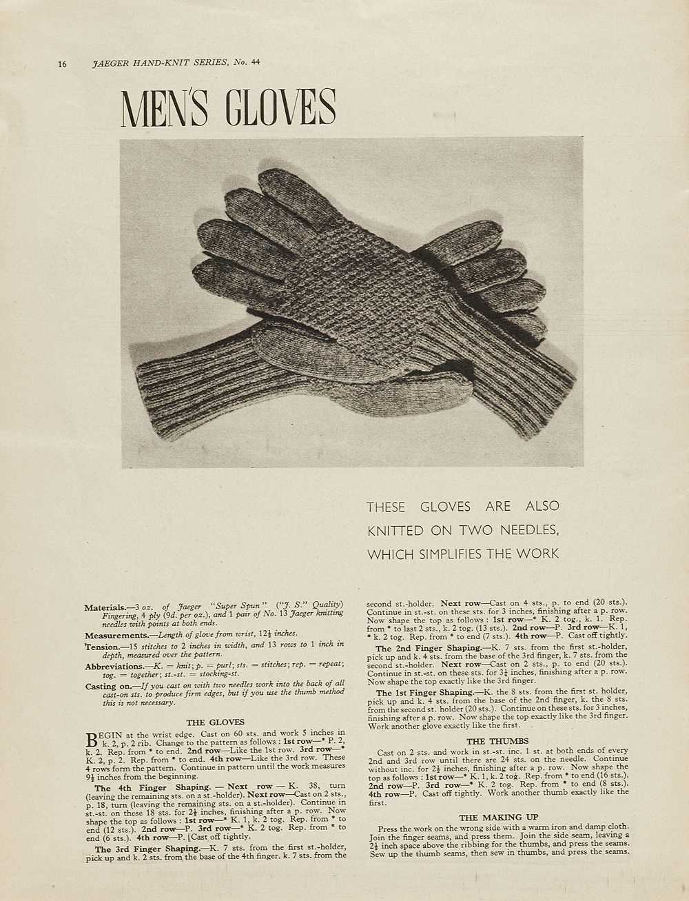 Victoria albert museum knitting patterns