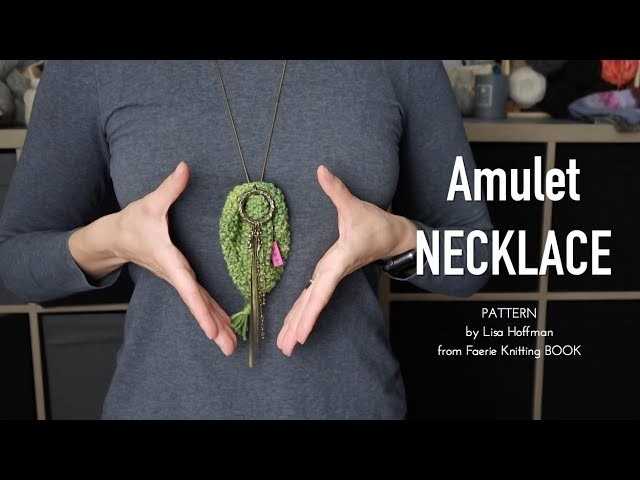 Knit necklace pattern