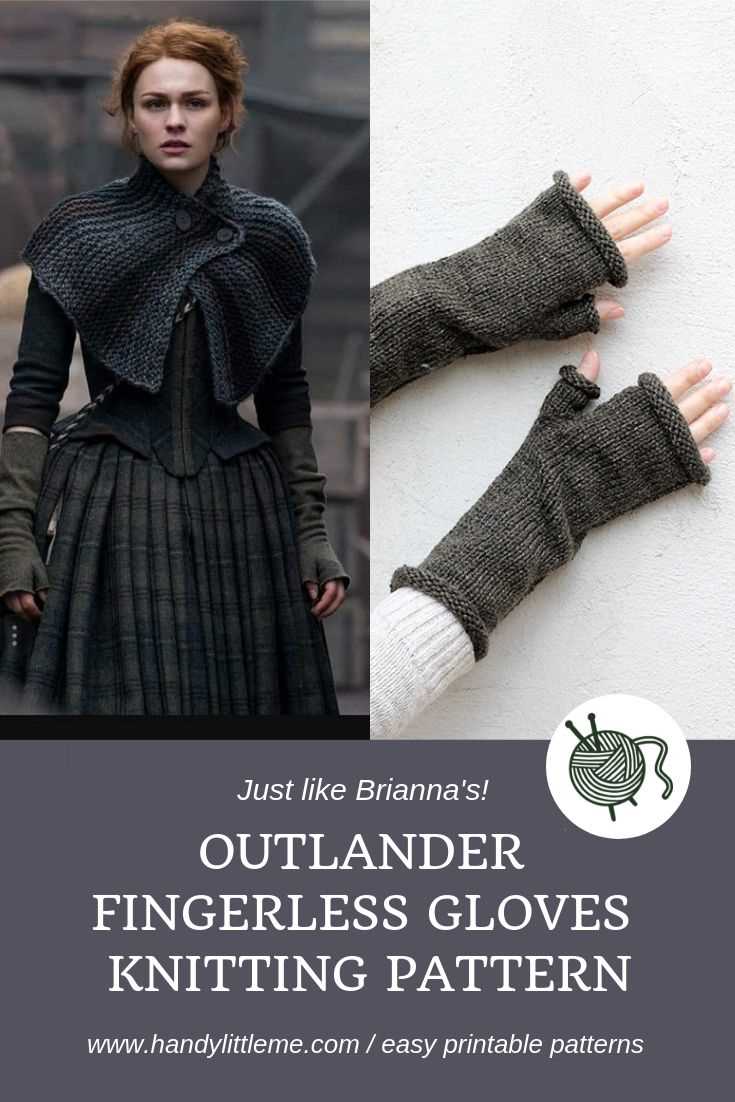 Easy knitted gloves pattern