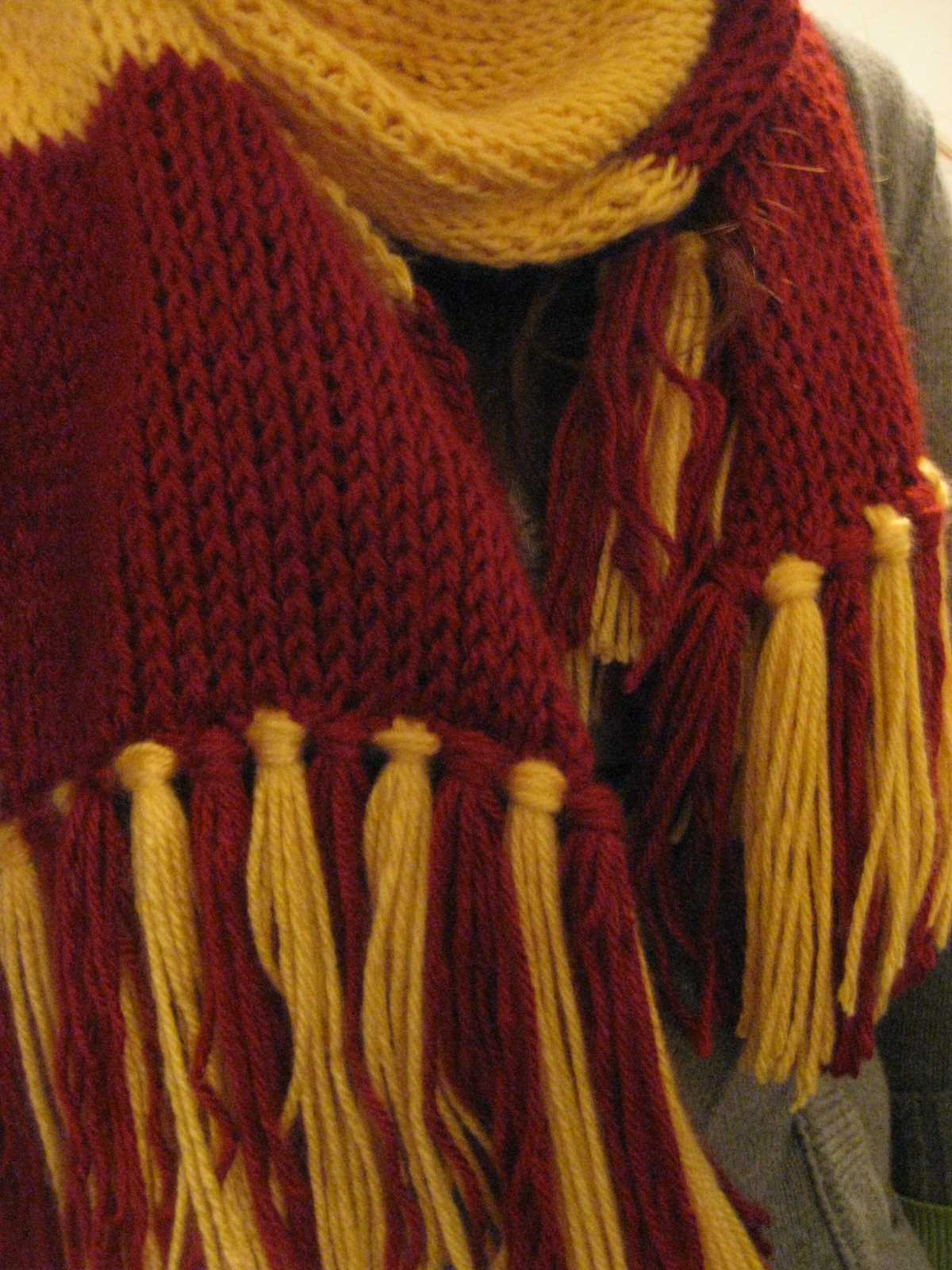 Harry potter scarf knit pattern