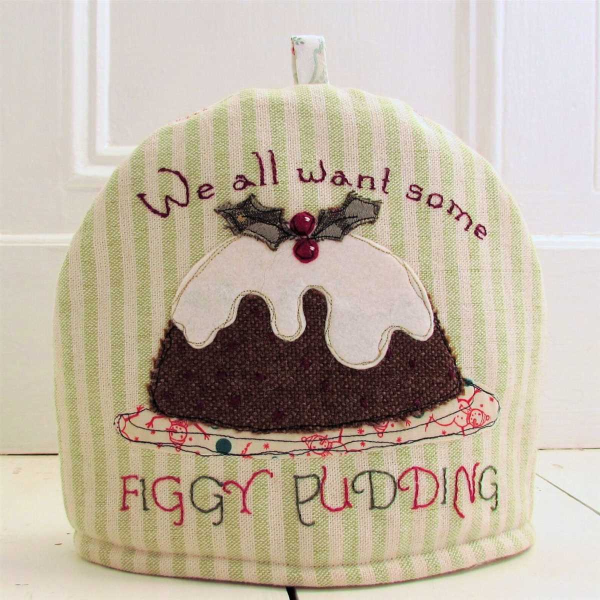 Christmas pudding tea cosy knitting pattern free