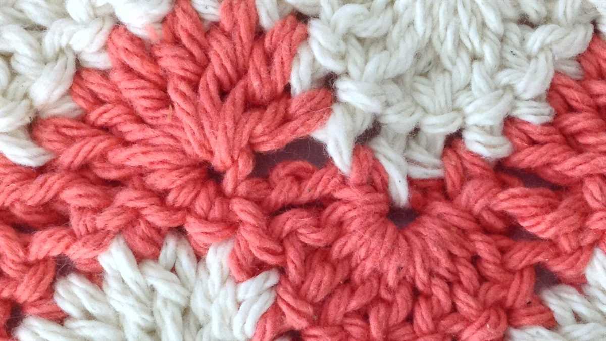 Polka dot knitting pattern