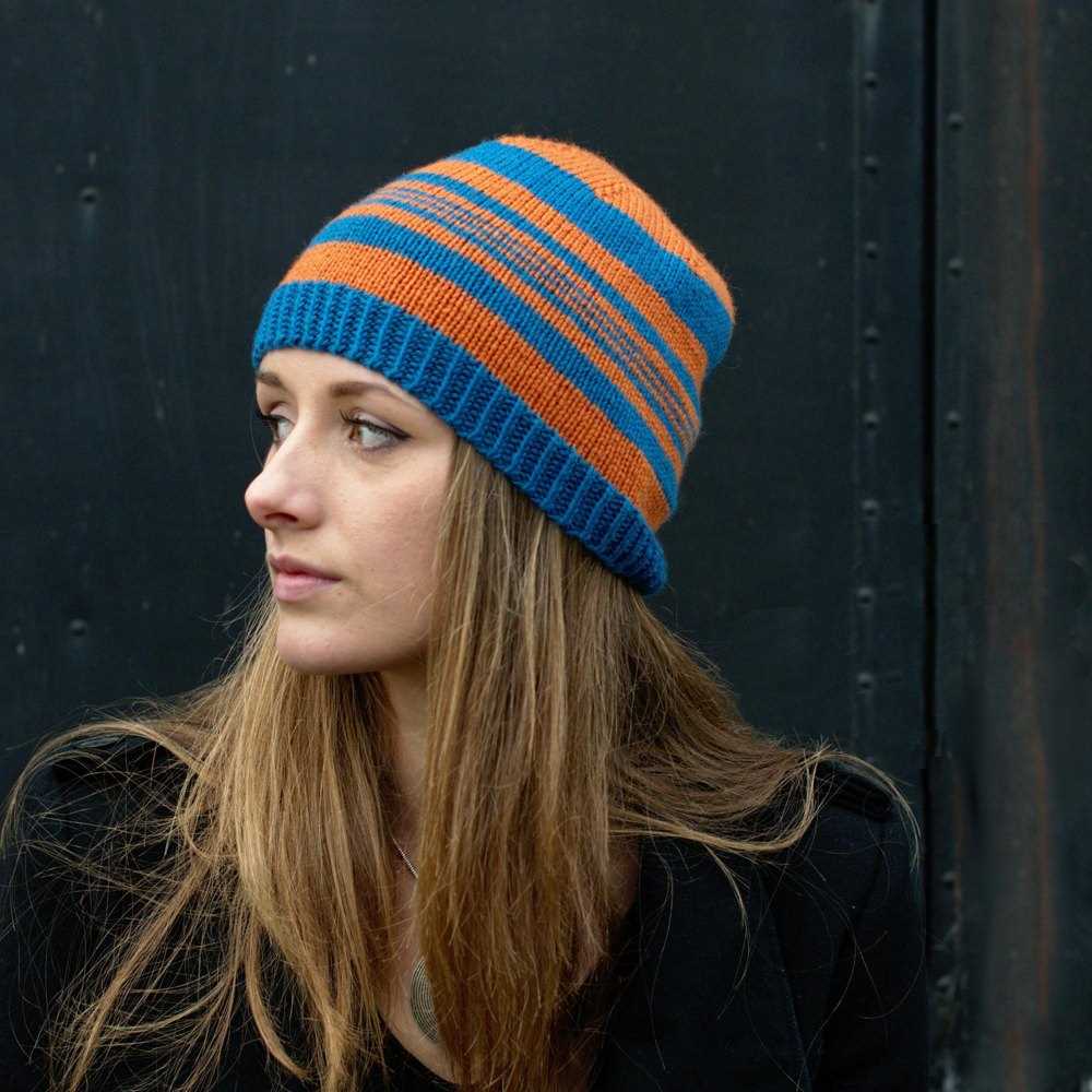 Woolly hat knitting pattern