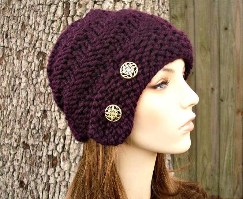 Easy cloche hat knitting pattern
