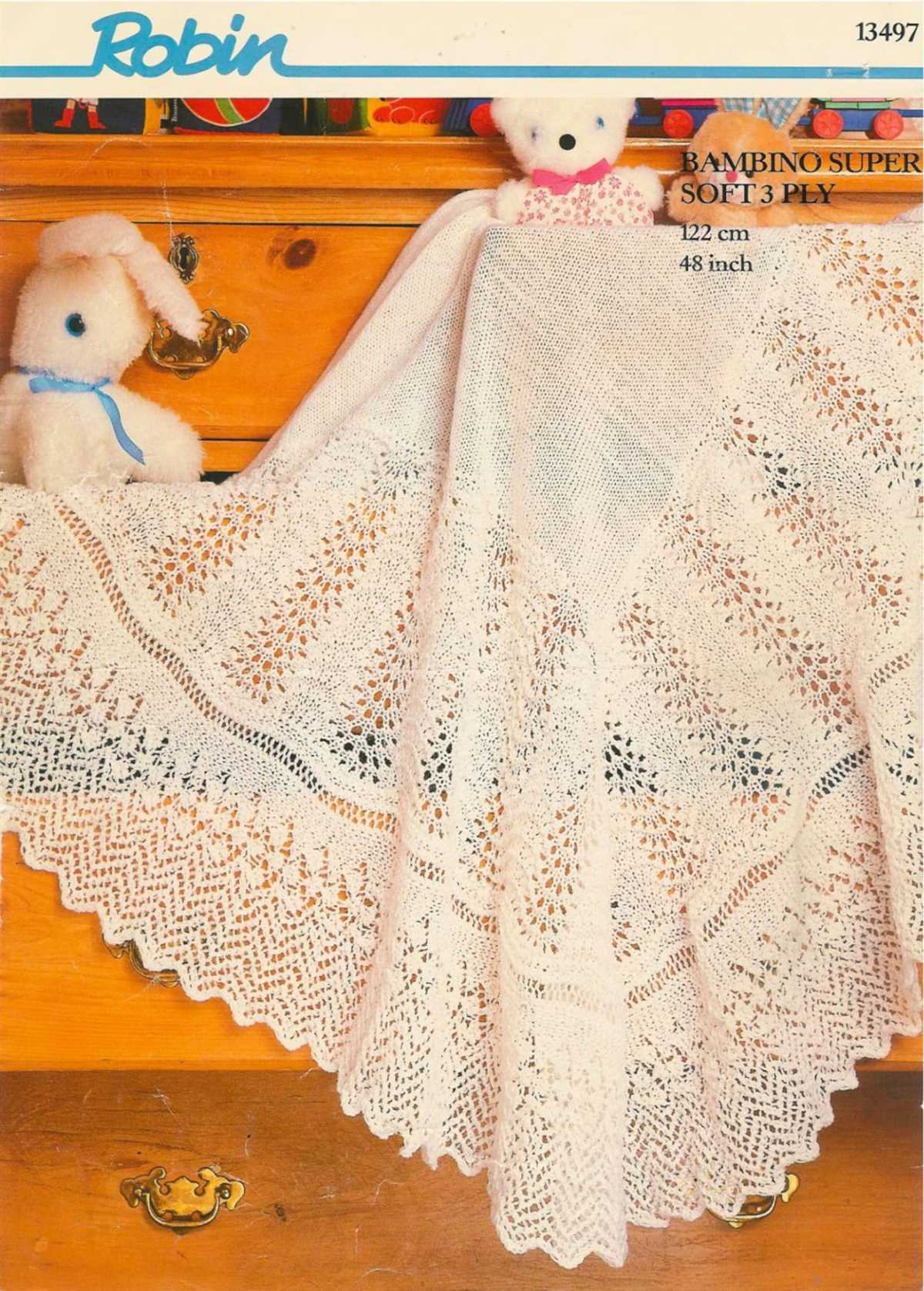 Free pram blanket knitting pattern