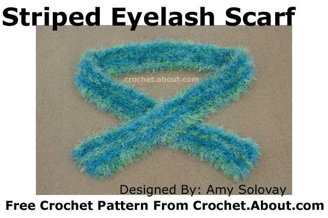 Eyelash knitting patterns