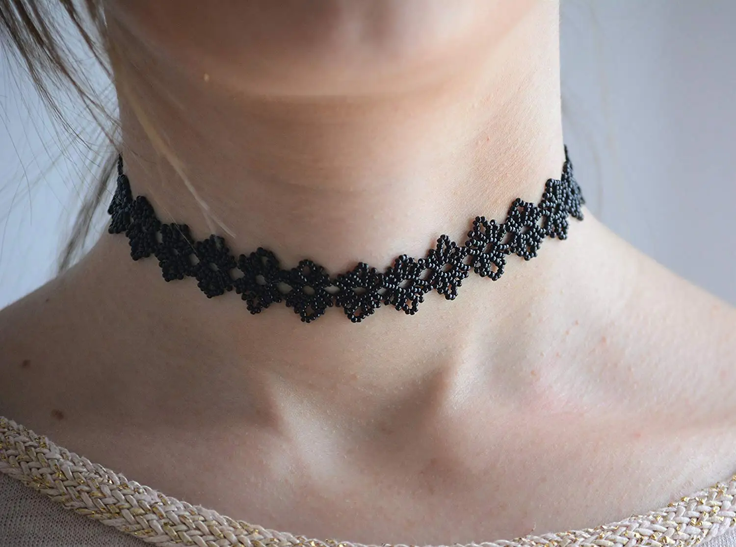 Knitted beaded necklace patterns