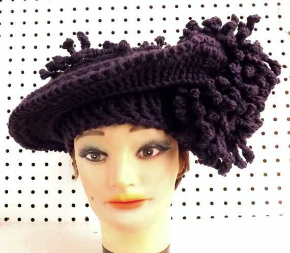 Knitted floppy hat pattern