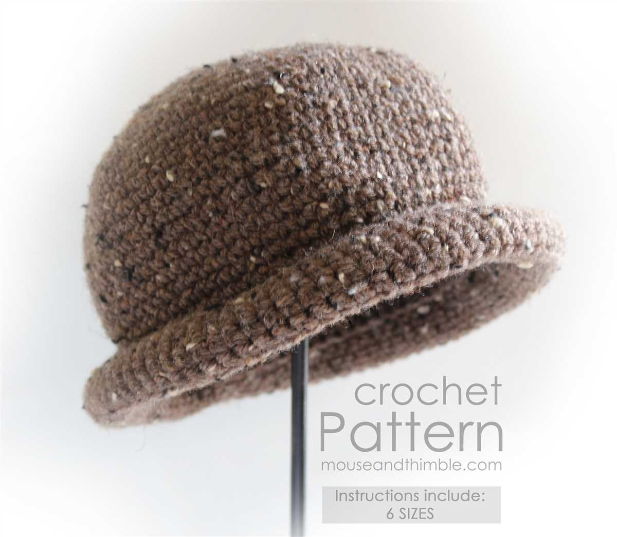 Knitted rolled brim hat pattern free