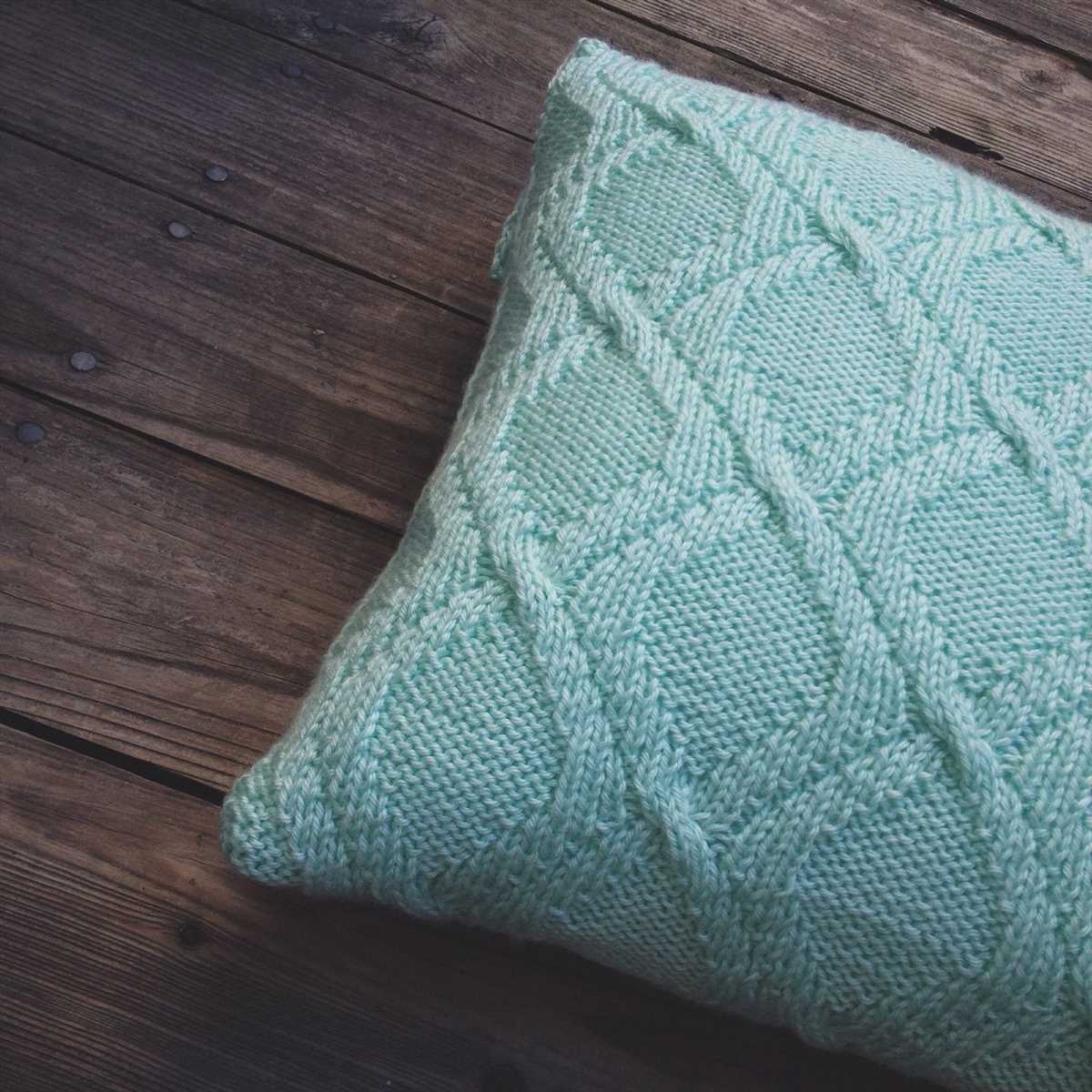 Home decor knitting patterns
